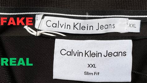 calvin klein original vs fake